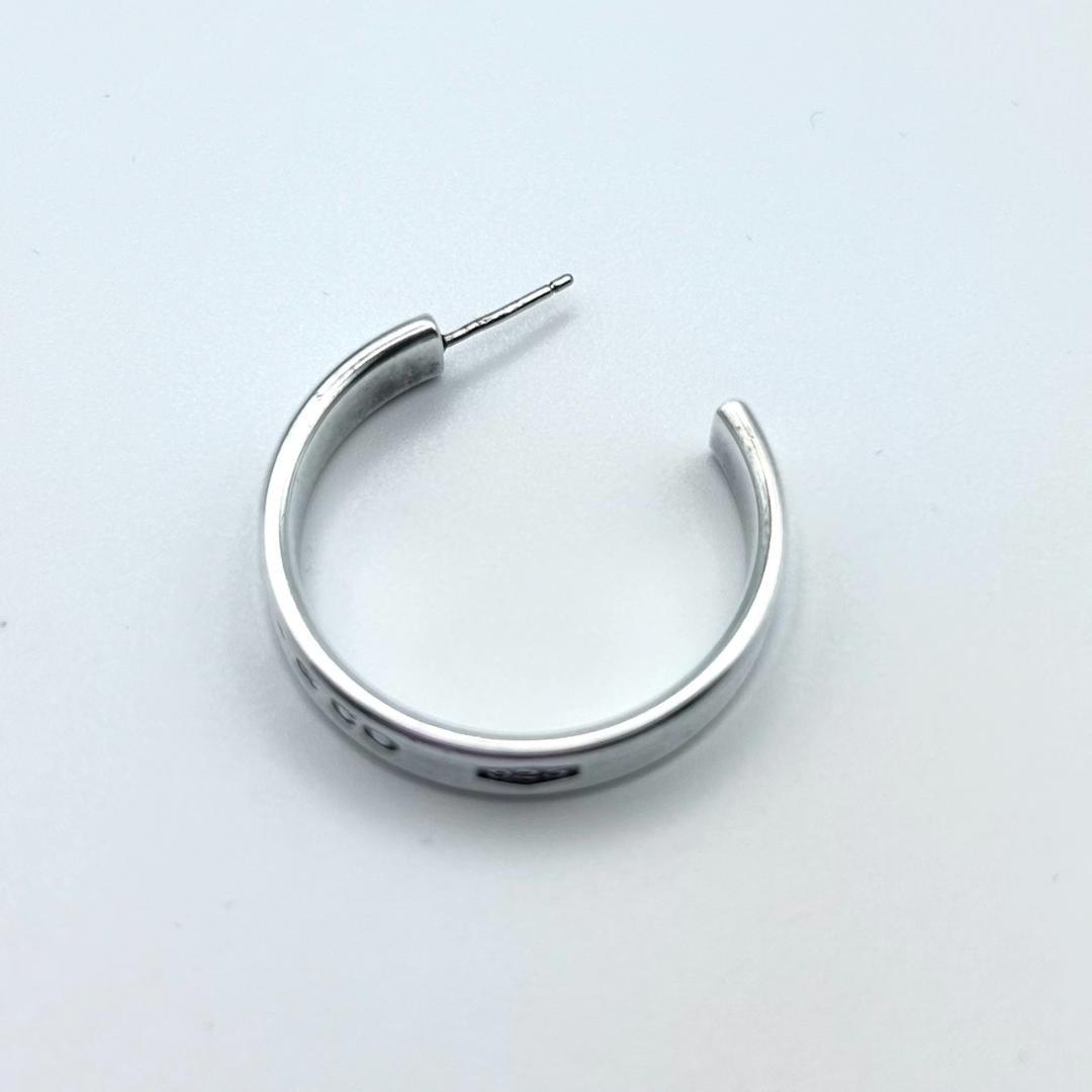 ティファニー ピアス シルバー ナロー フープ 片耳 Tiffany & Co.