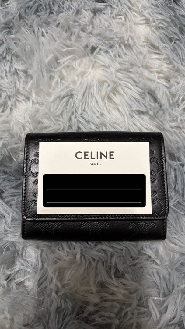 ゆ*パ様 CELINE ブラック レザー 名刺入れ