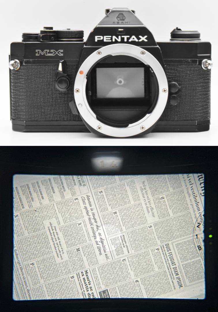 PENTAX MX ブラック SMC PENTAX-M 50mm F1.4