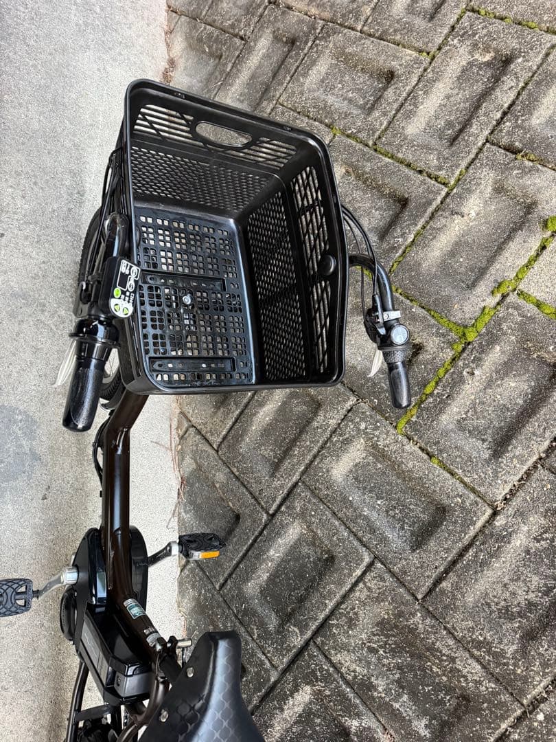 ブリヂストンの電動自転車（チャイルドシート付き） 8.9Ah バッテリー