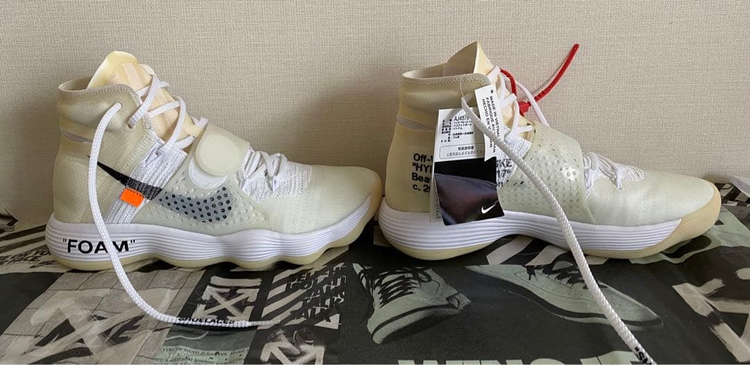 【新品】OFF-WHITE×HYPERDUNK2017ハイパーダンクフライニット