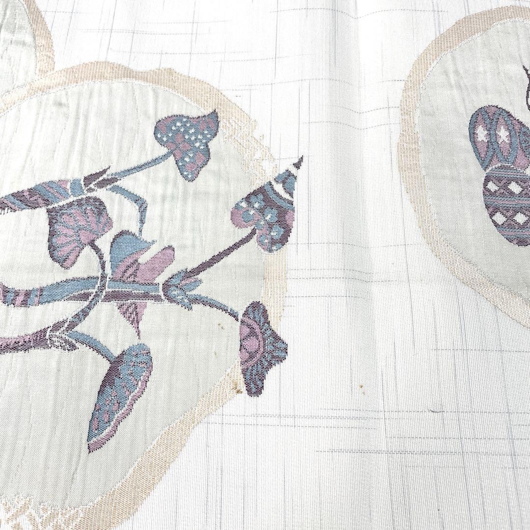 専用帯4729 ●小森草木染工房 小森久 草木染 高級 正絹 全通 袋帯