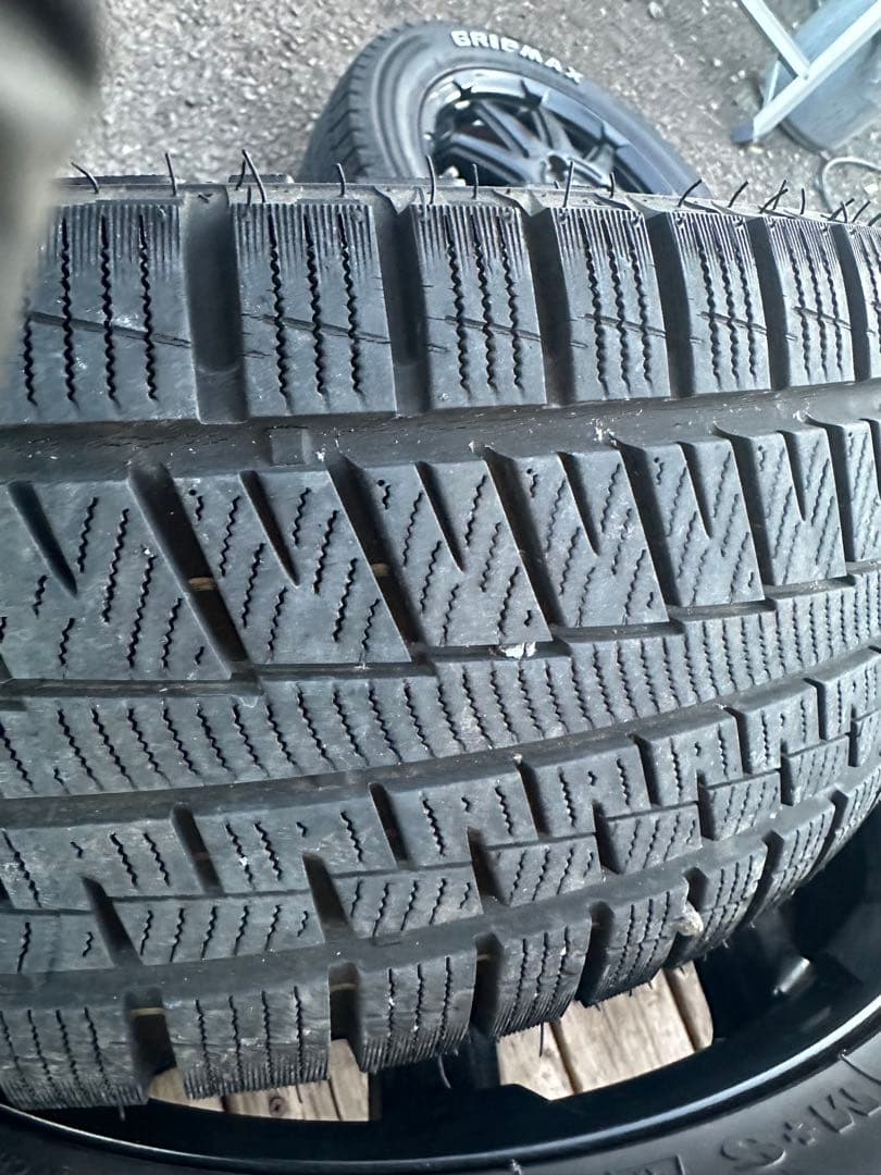 スマートフォーフォー　スタッドレス4本　15インチタイヤ・ホイールセット