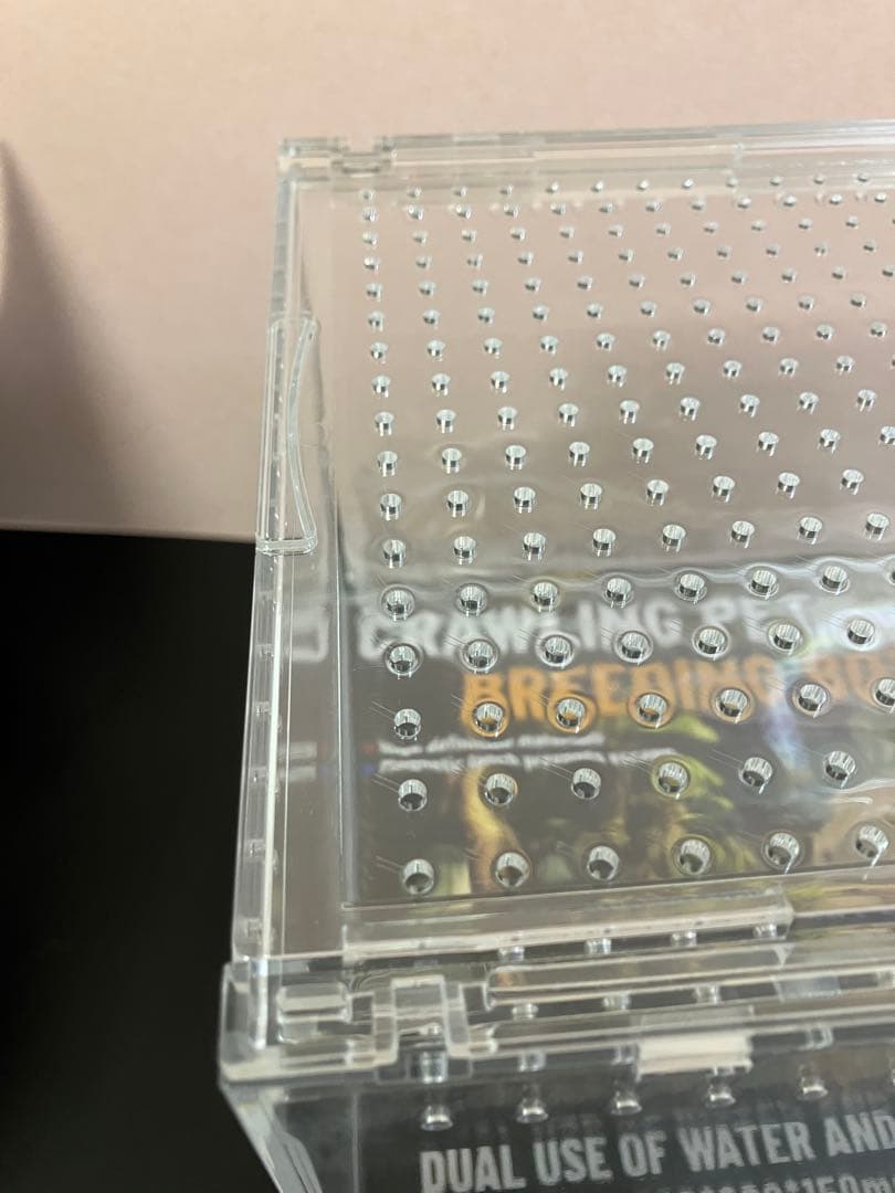 【新品未使用】爬虫類ケージ×5 アクリル　マグネット　レプタイルボックス同仕様