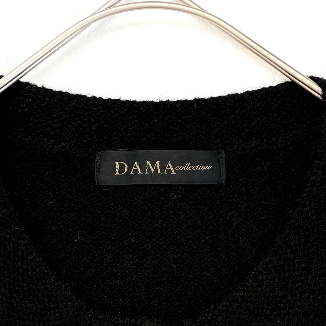 美品 ダーマコレクション カシミヤ 100% 金釦 カーディガン