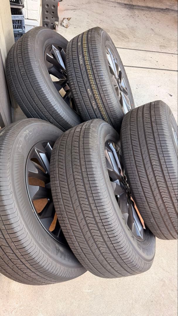 ランドクルーザー250 ZX 純正ホイールセット