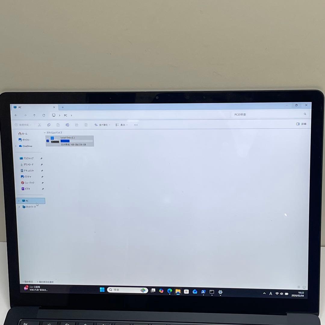 Windowsノート本体 #019 Surface Laptop 4 i7-1185G7 16GB 256