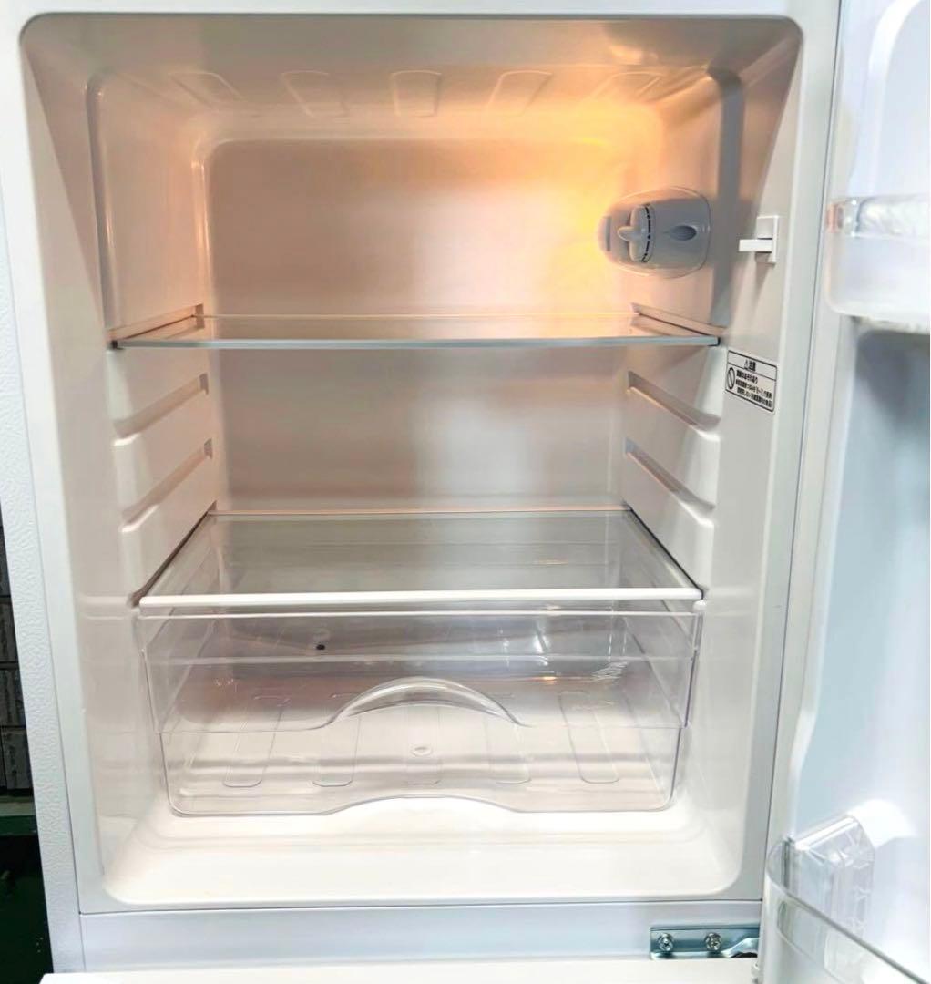 ニトリ 106L 2ドア冷凍冷蔵庫 Nグラシア ホワイト