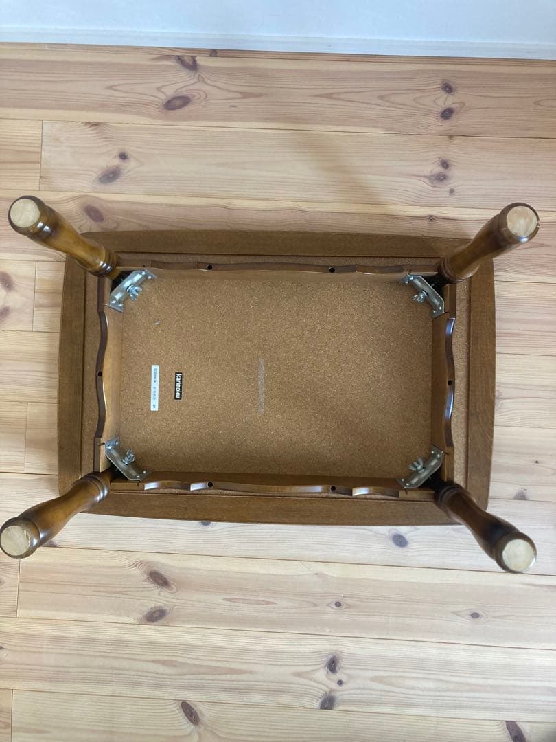 【希少】karimoku コロニアルシリーズ サイドテーブル ローテーブル