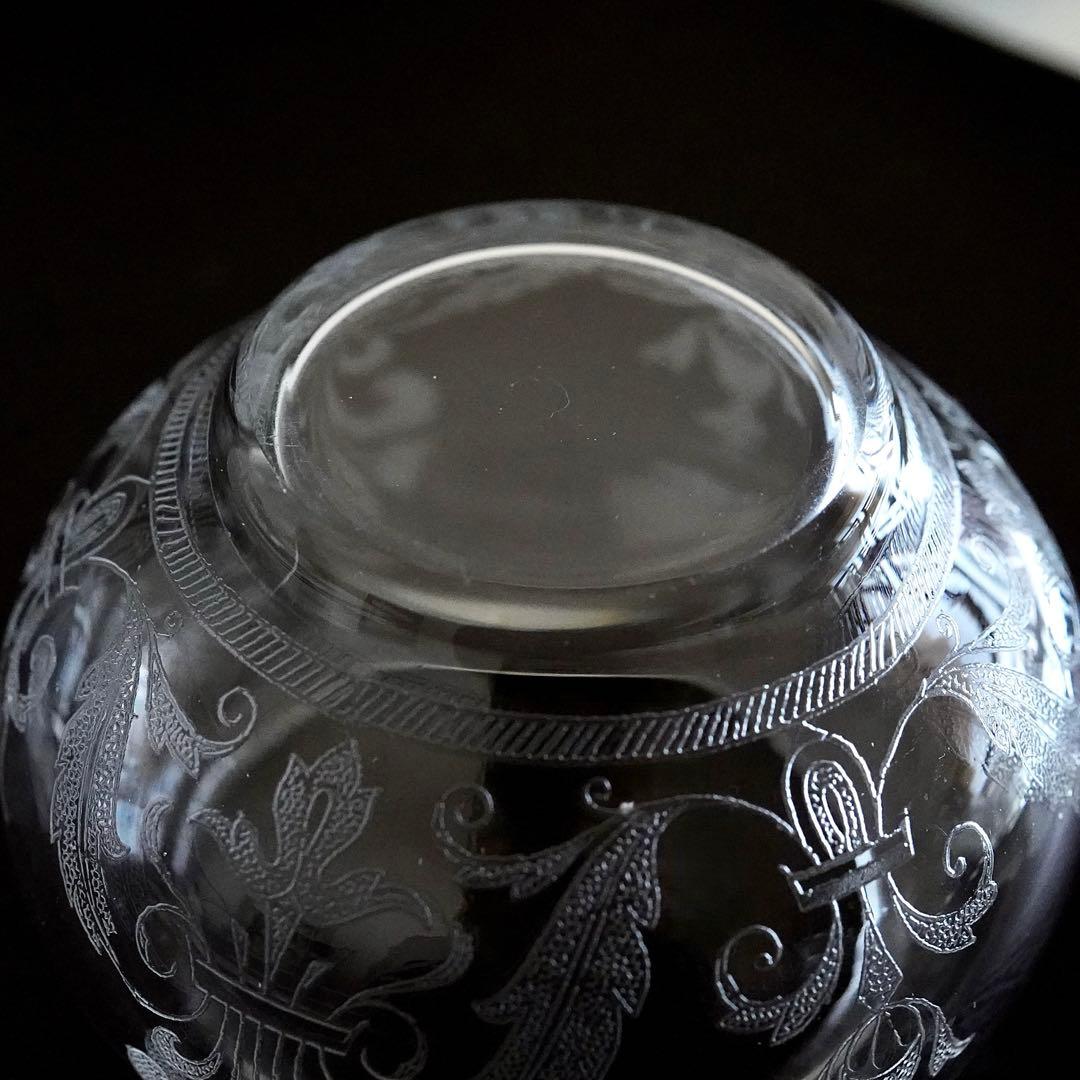 希少サイズ★オールドバカラBACCARAT★オステンド 小物入れ★ボンボニエール