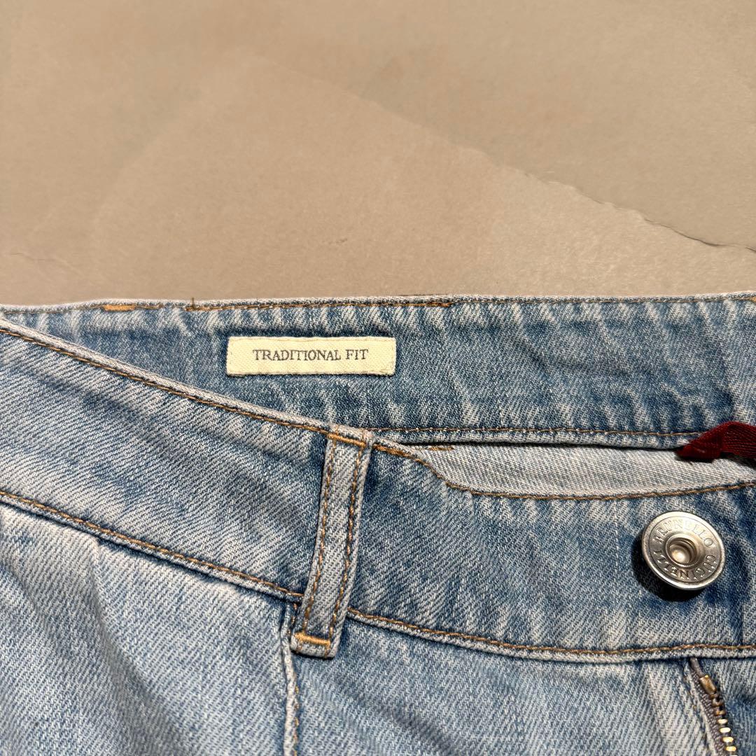 BRUNELLOCUCINELLI ダメージデニムスラックス size48