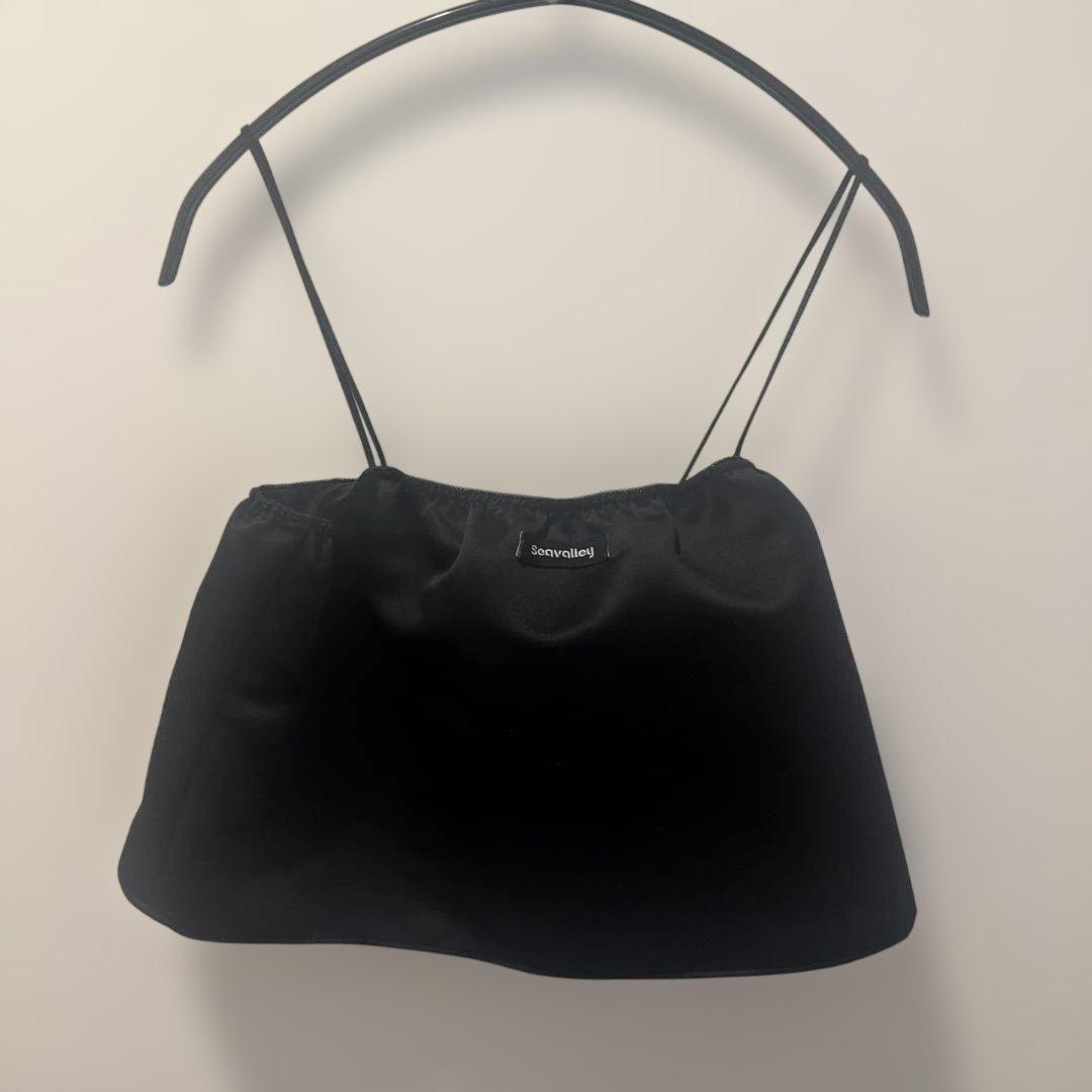 美品 SEA シー ヘビーサテンドーラキャミソール