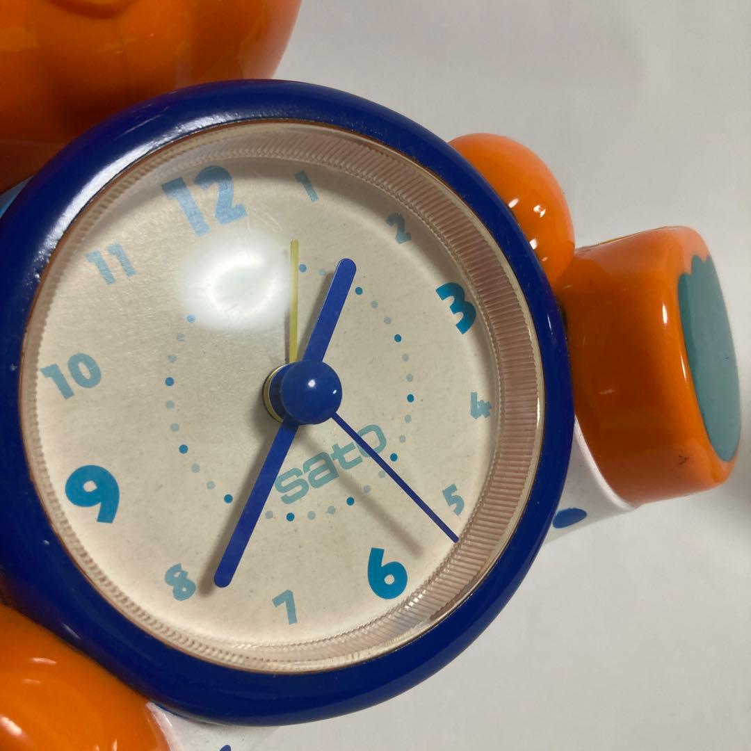 サトちゃん　サトコちゃん　目覚まし時計　ウェイクアップ　クロックセット