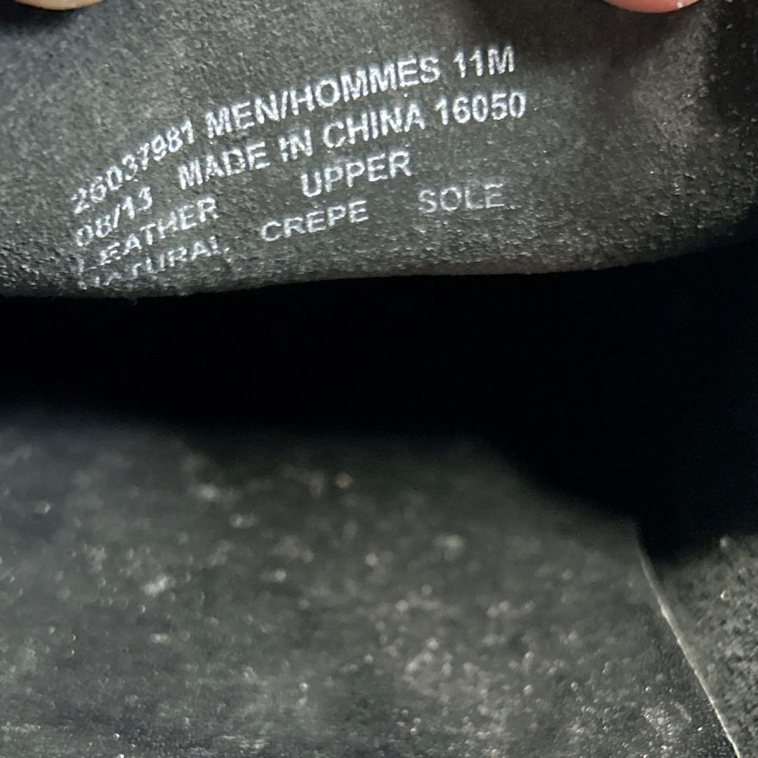 極美品【クラークス】Clarks/ワラビー/オールレザー/クレープソール/11/