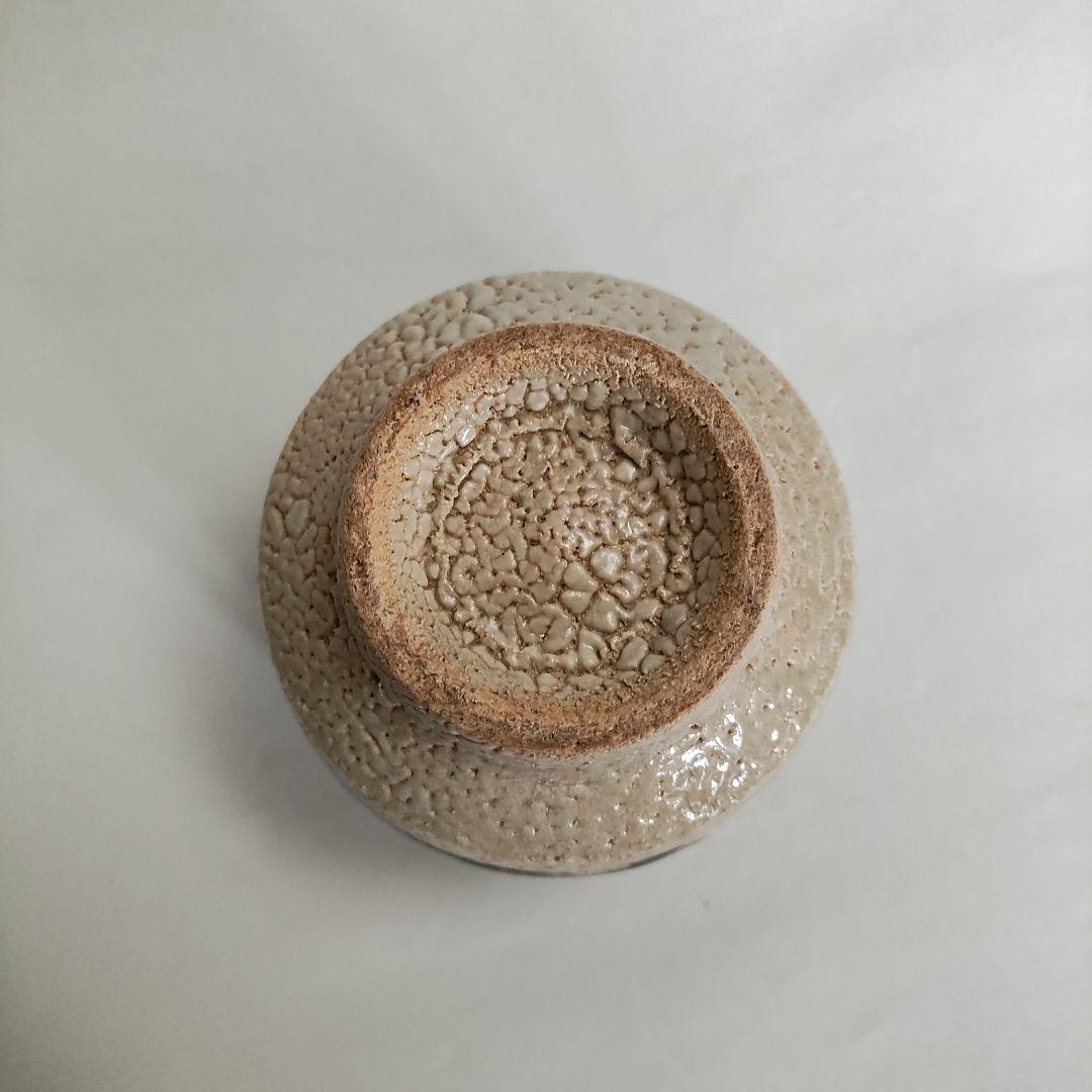 濱田庄司　鉄絵胴紐湯呑