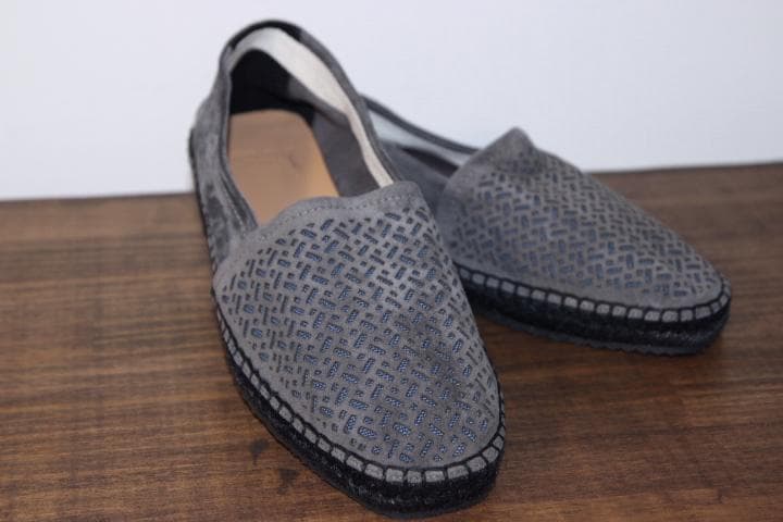 GIORGIO ARMANI エスパドリーユ ヌバックレザー シューズ 革靴