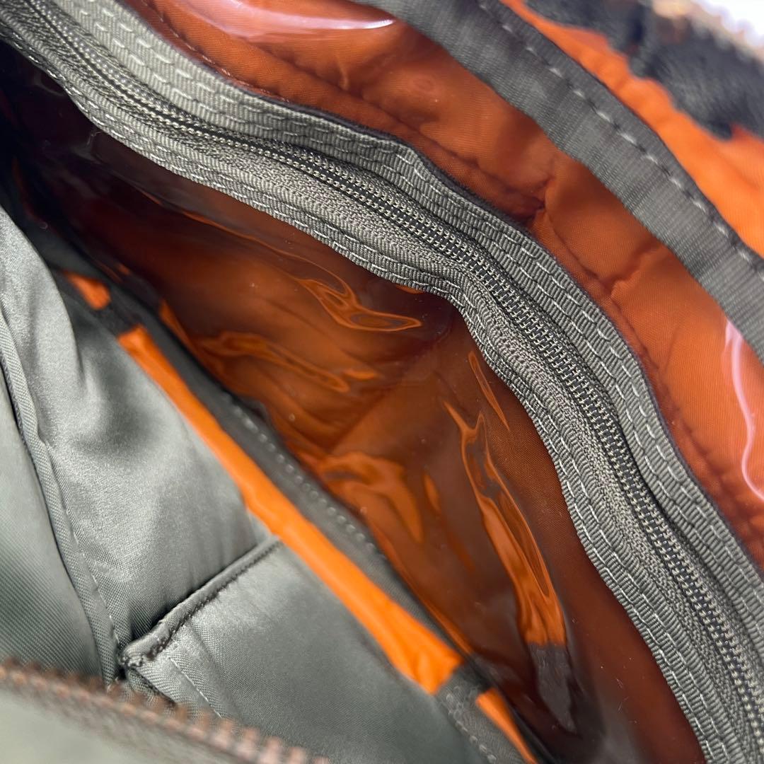 美品PORTER ポーター ショルダーバッグ タンカー セージグリーン596