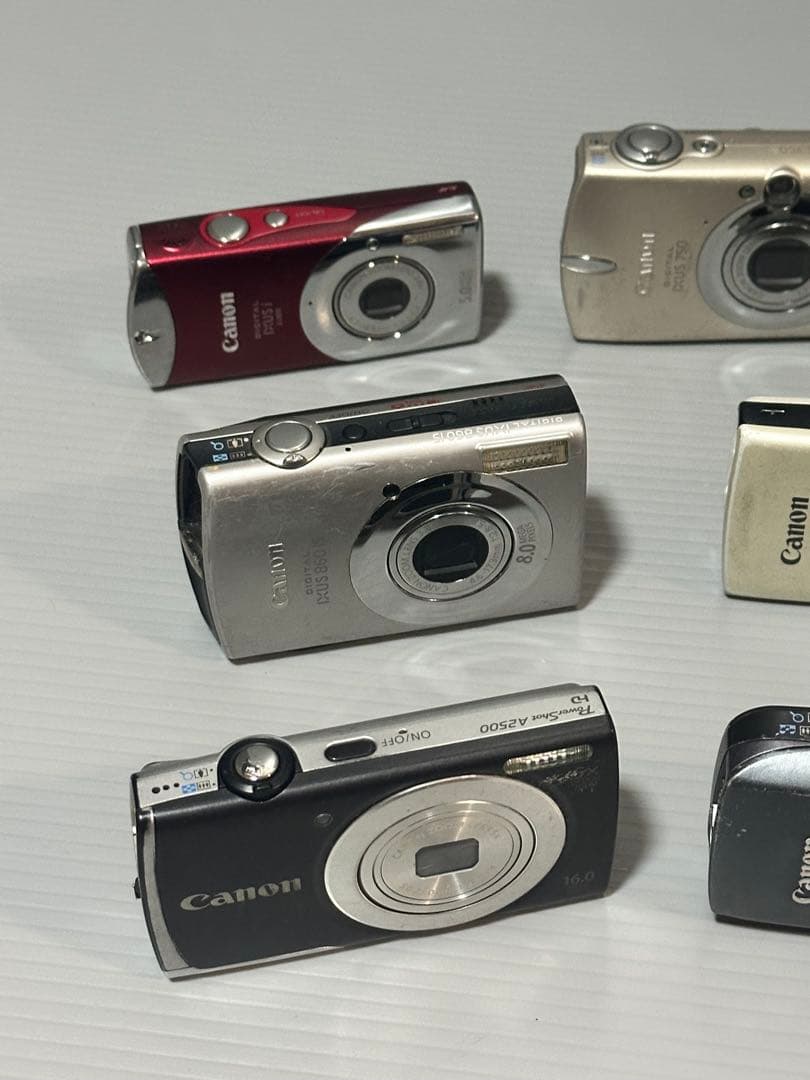 (Canon) 10台 デジカメラ まとめ【動作未確認ジャンク扱】②