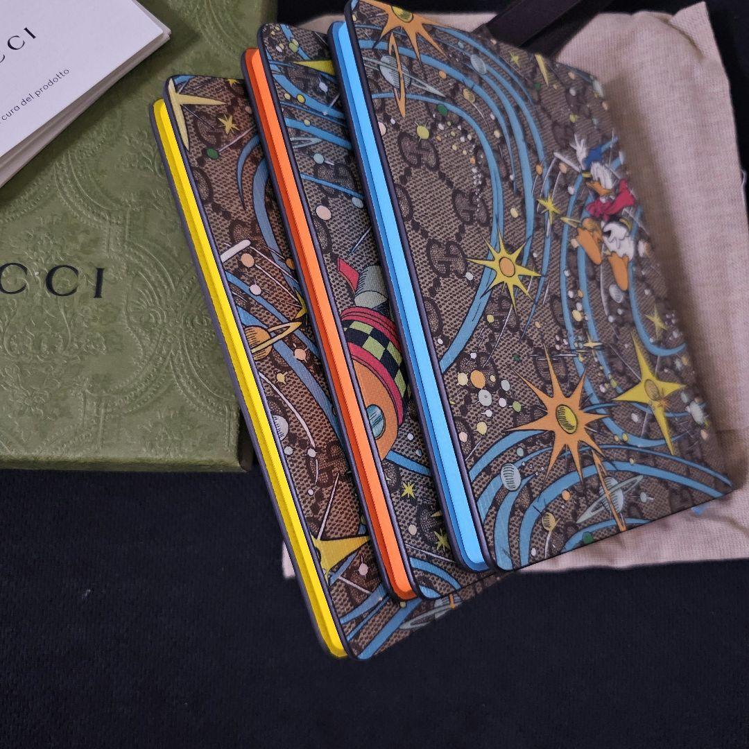 【新品】GUCCI ディズニー ドナルド ノートブック 3冊セット