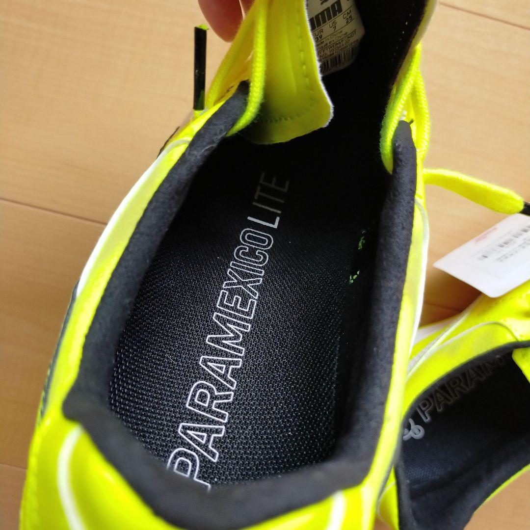 Puma パラメヒコライト 黒/白/蛍光イエロー25cm