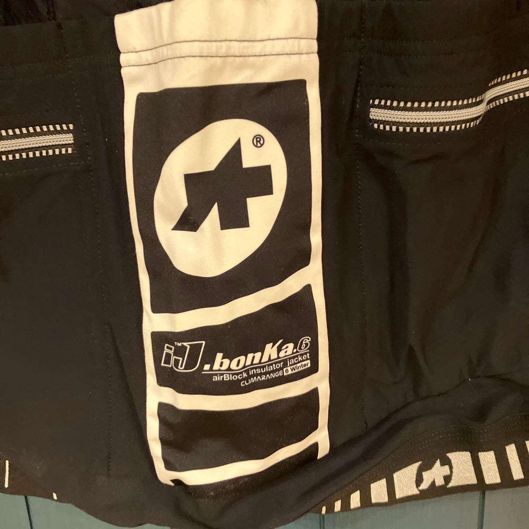 ASSOS R&D EXILE サイクルジャケット ブラック/ホワイト