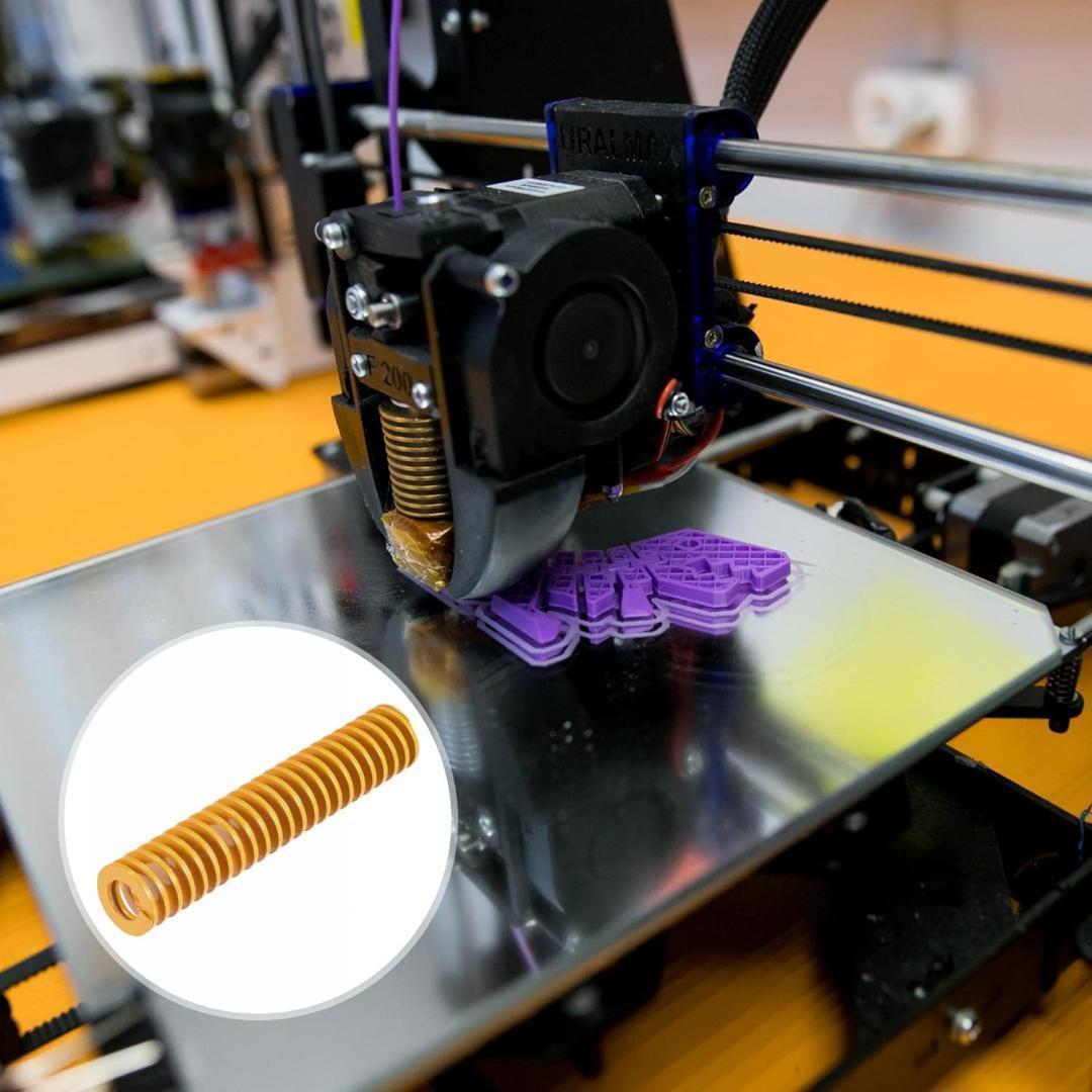 ☆ダイスプリング 軽負荷 圧縮 ダイス ばね 3Dプリンター ねじプレス2個