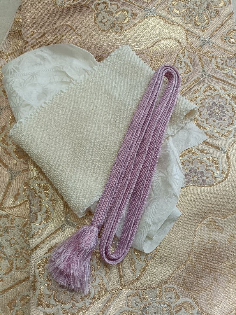 正絹訪問着　フルセット４点　卒業式　入学式　宮参り　七五三