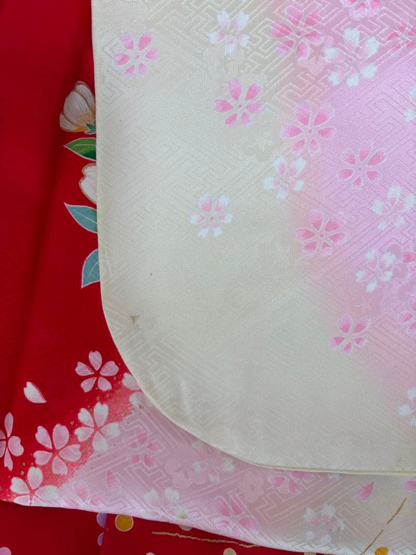 【七五三】7歳　女の子　着物セット　正絹