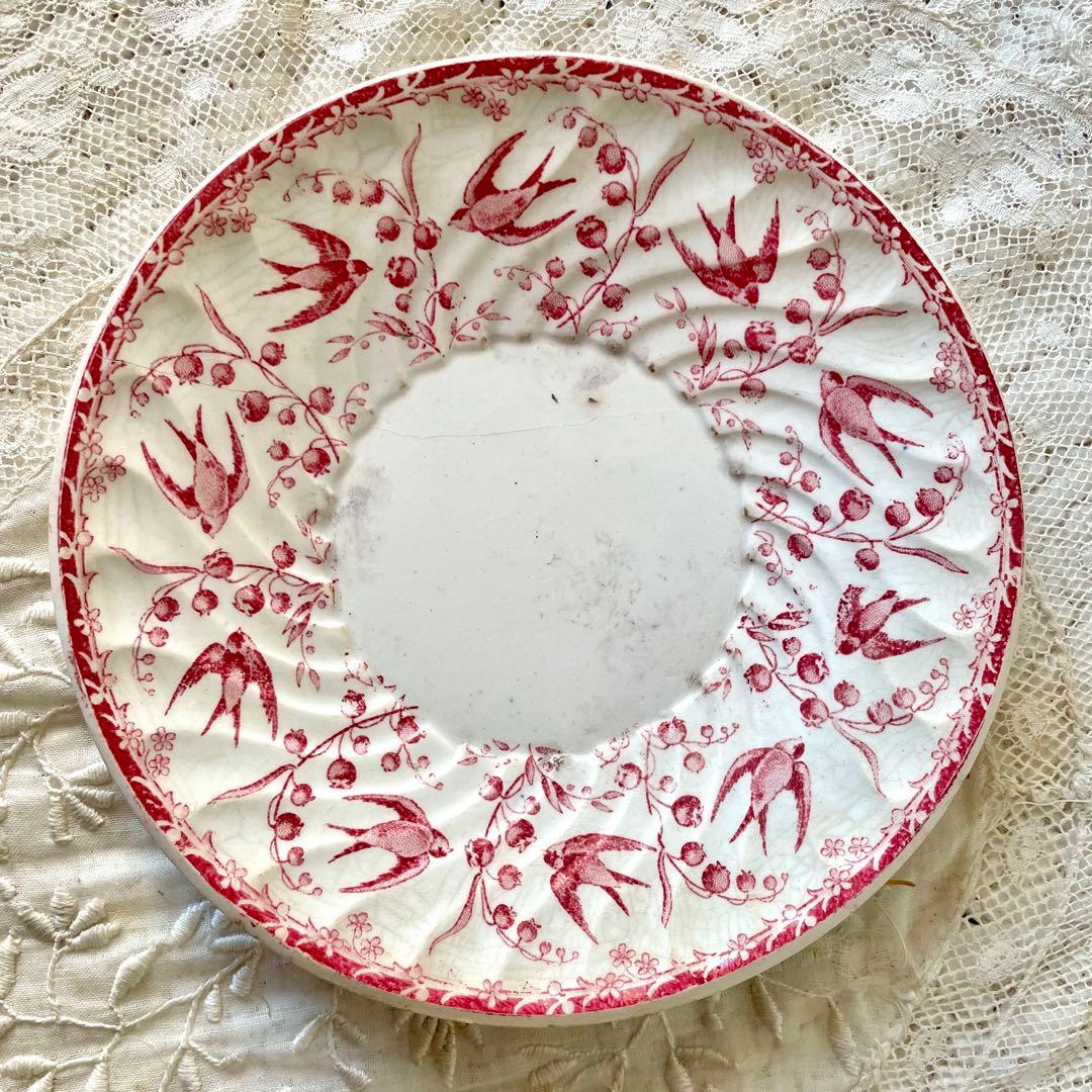 新春アンティーク福袋③プレート&ソーサー5枚セット　サルグミンヌARUNDO 皿