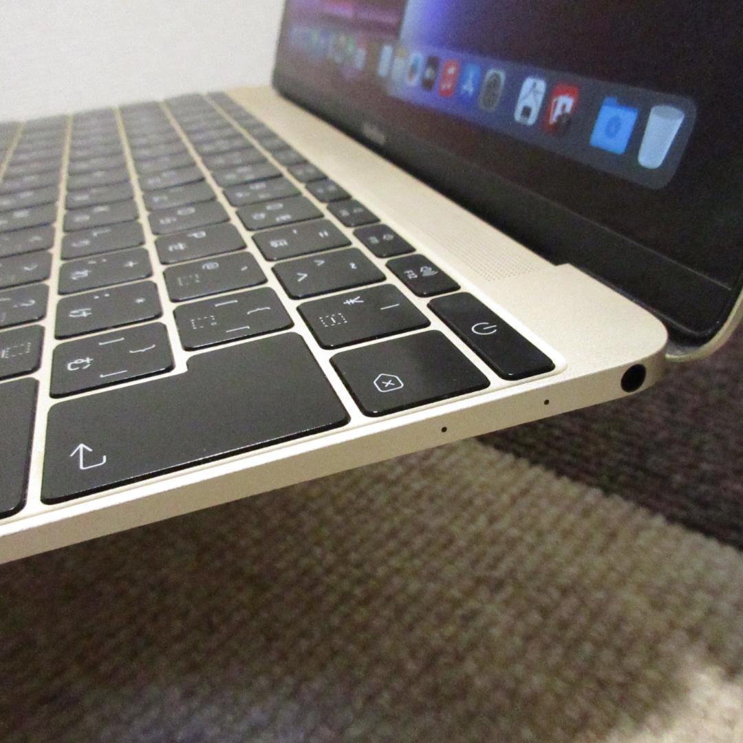 MacBook 2017 A1534 12㌅ 『BT 充放電1回』Gold