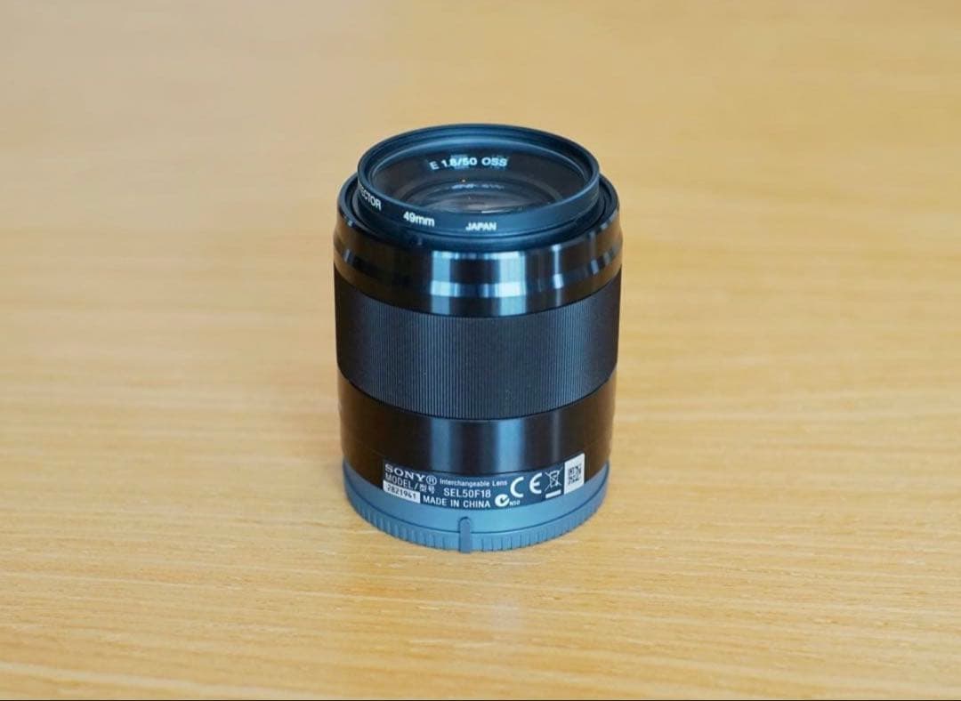 SONY E 50mm F1.8 レンズ
