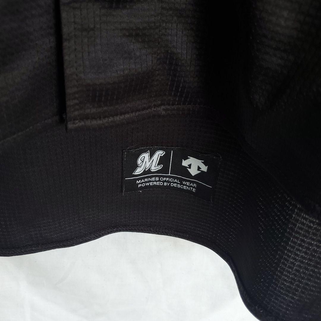 希少 DESCENTE 千葉ロッテマリーンズユ 鈴木大地 レプリカニフォーム黒