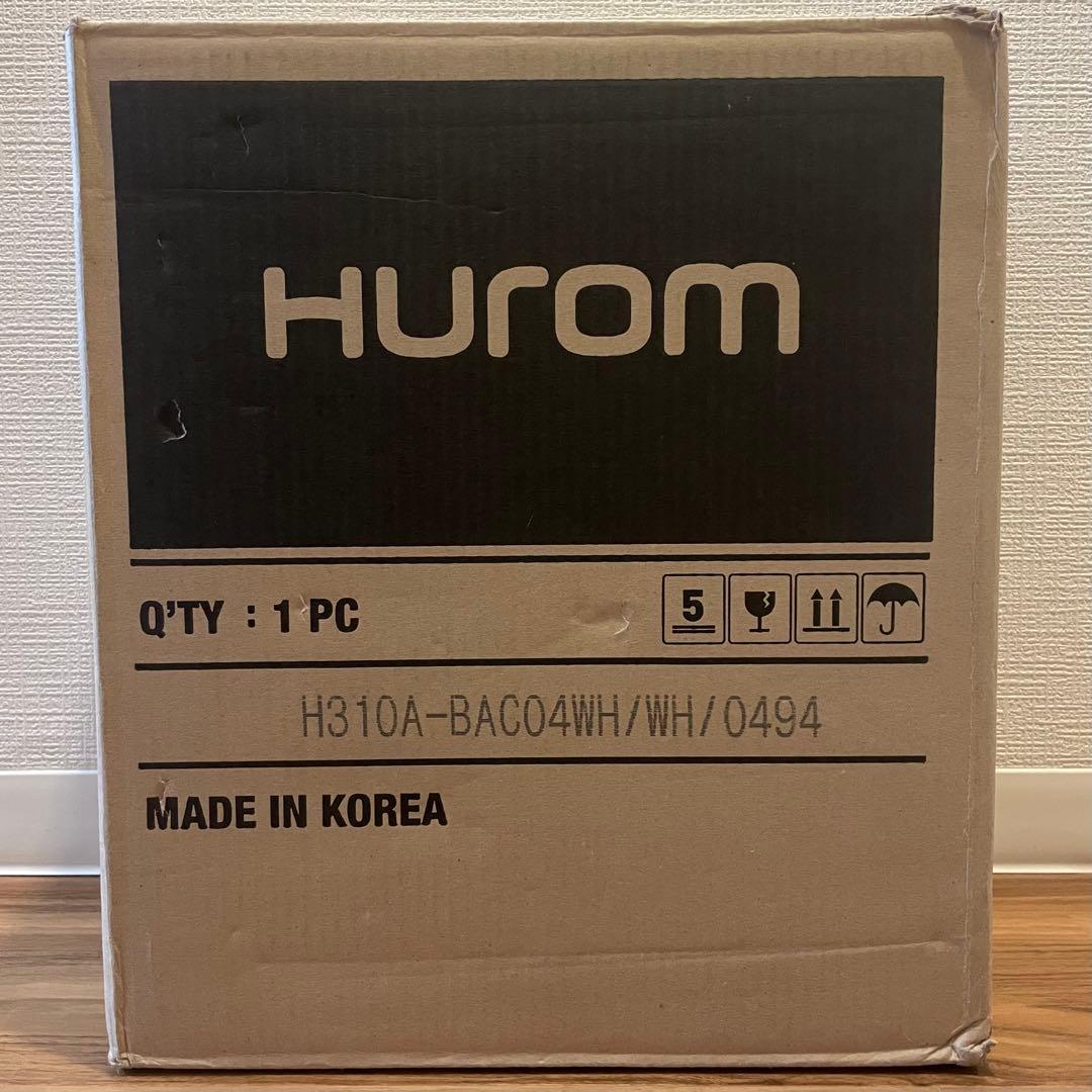 新品・未開封 Hurom スロージューサー H310A ホワイト