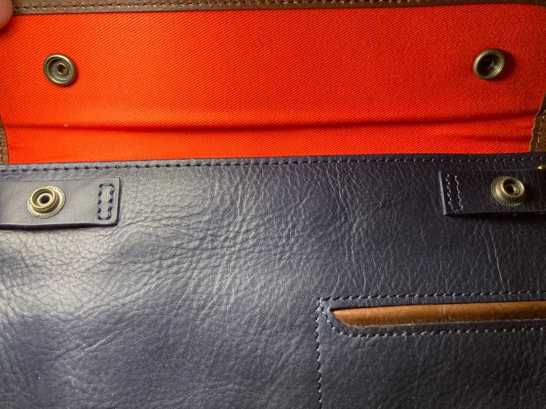 【未使用品】master-piece タブレットケース iPadケース 青