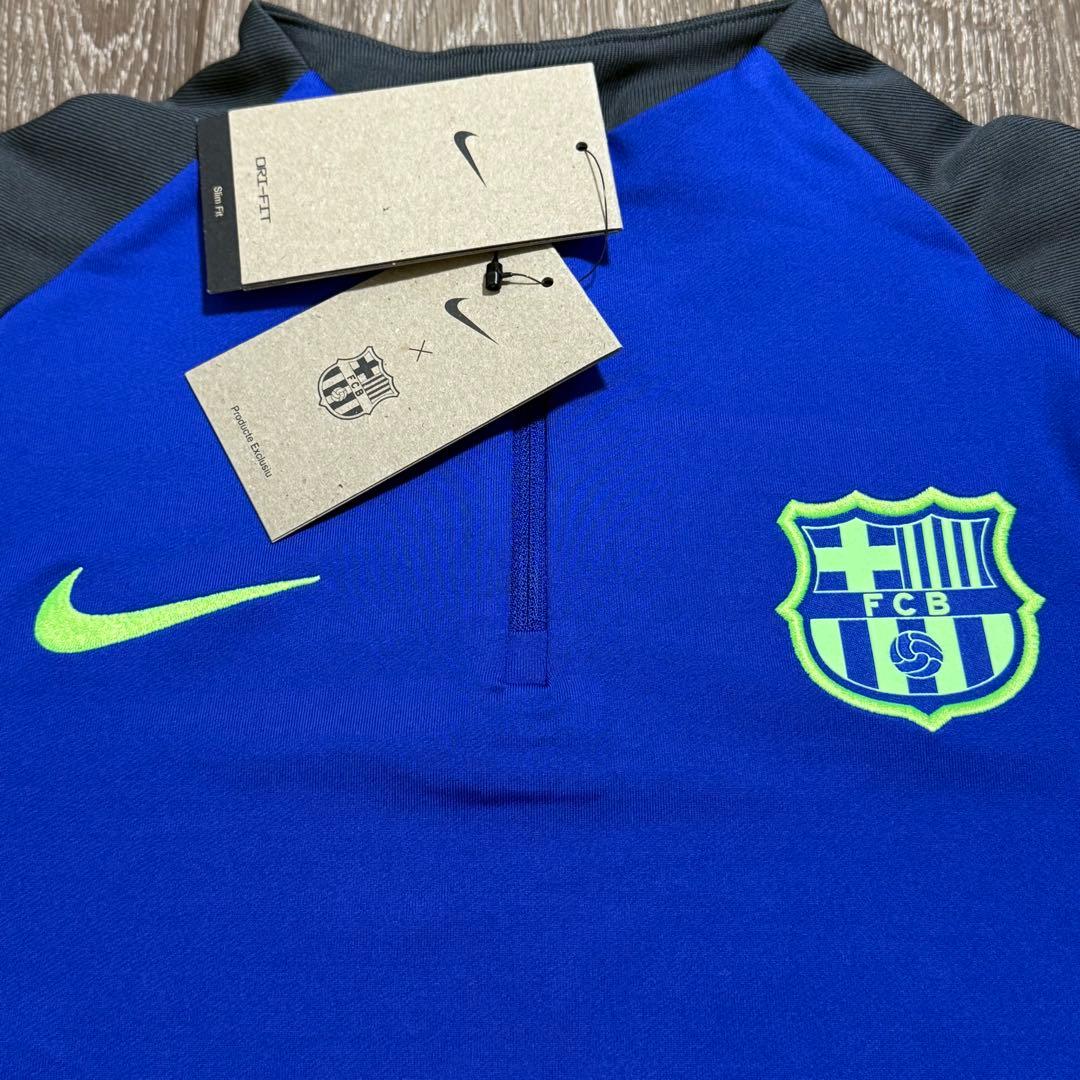 新品 Nike FCバルセロナ トレーニングウェア ジャージ 長袖ドリルトップ