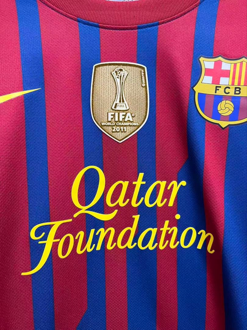 選手支給品バルセロナ メッシ 11/12 UCL ユニフォーム