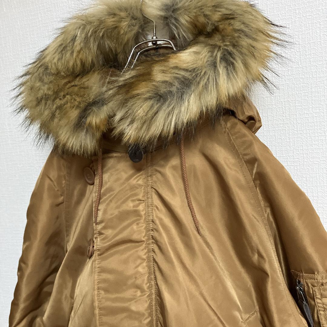 AVIREXレディースN-2Bフライトジャケット美品Fアビレックスモッズパーカー