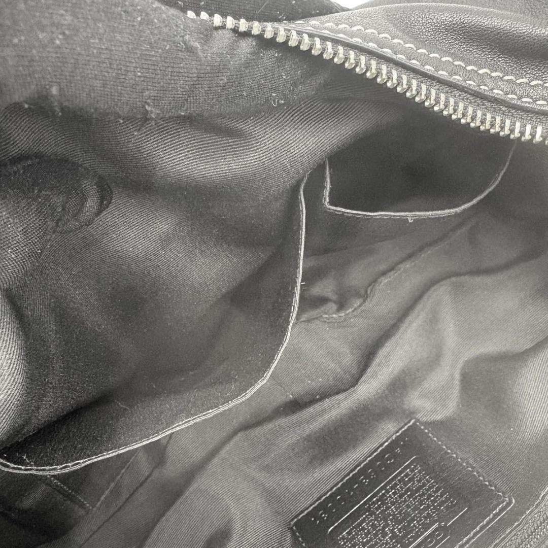 COACH コーチ ショルダーバッグ ワンショルダー　ホーボー レザー　ブラック