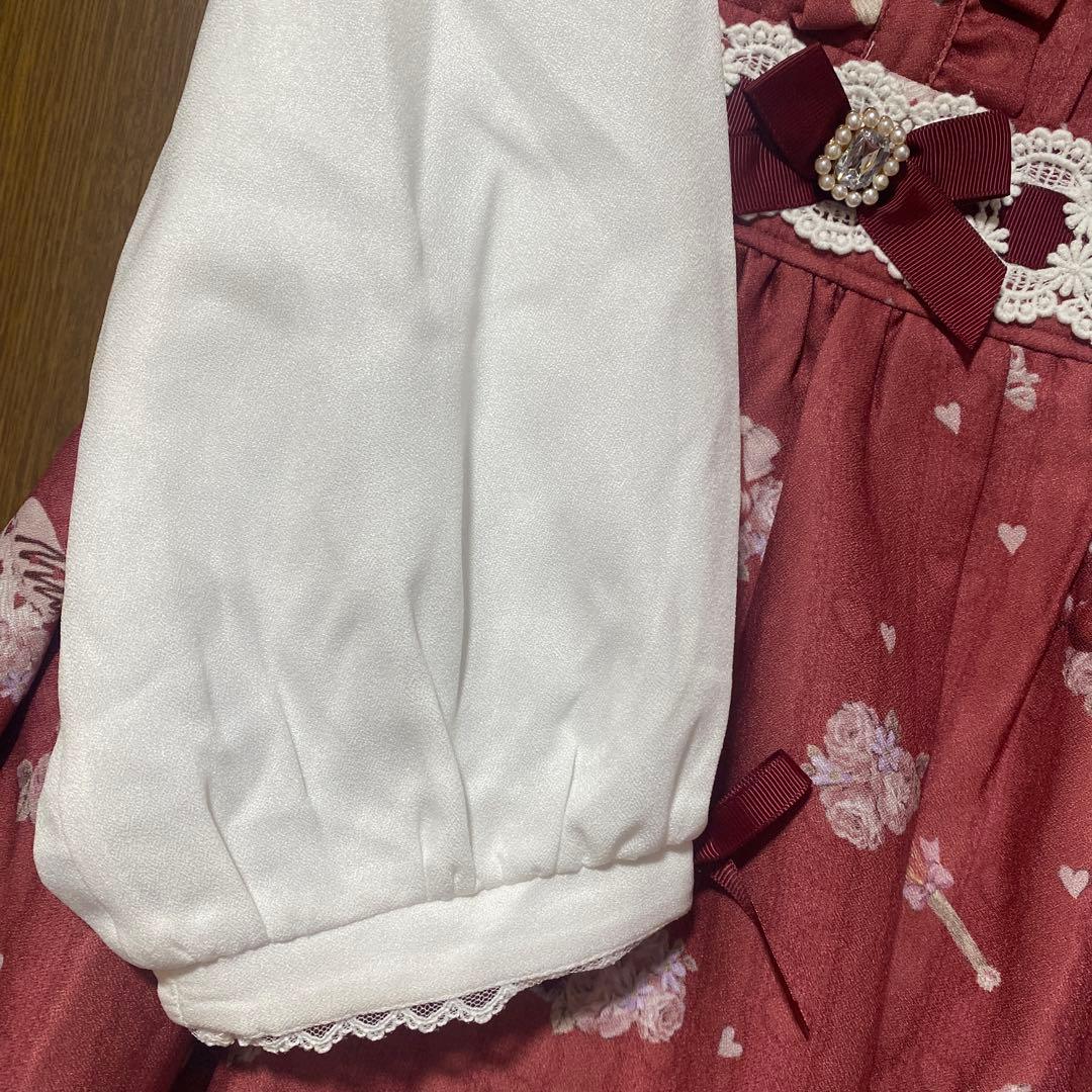 LIZLISA リズリサ Whip Bear  Cafe柄ワンピース