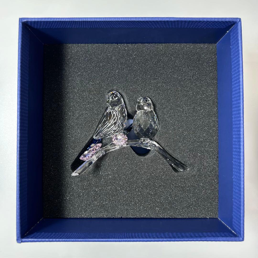 スワロフスキー Swarovski 『アオガラ』 5004727