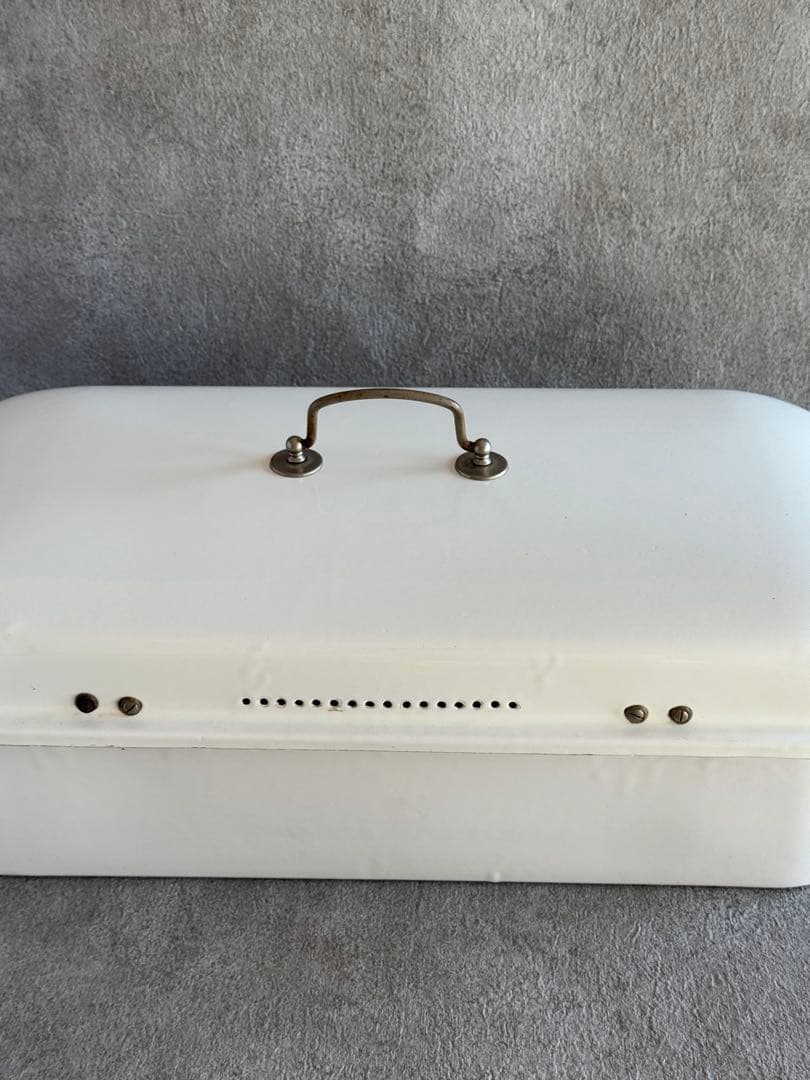 琺瑯ケース　ヴィンテージケース　大