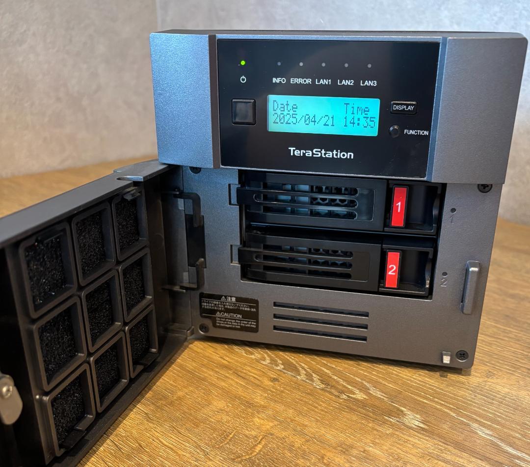 外付けハードディスク・ドライブ BUFFALO TeraStation NAS