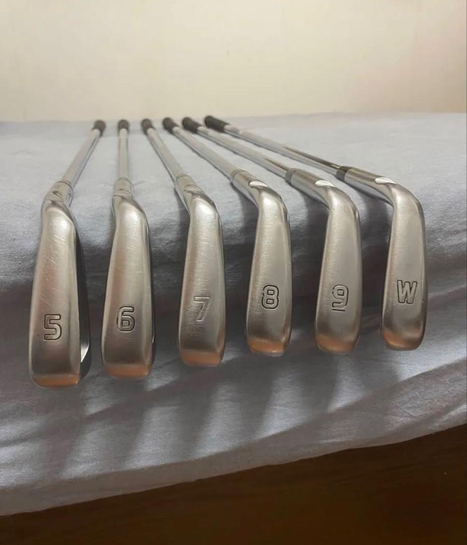 ピン i210 アイアン 6本セット 5-9I.W PROJECT X 5.5