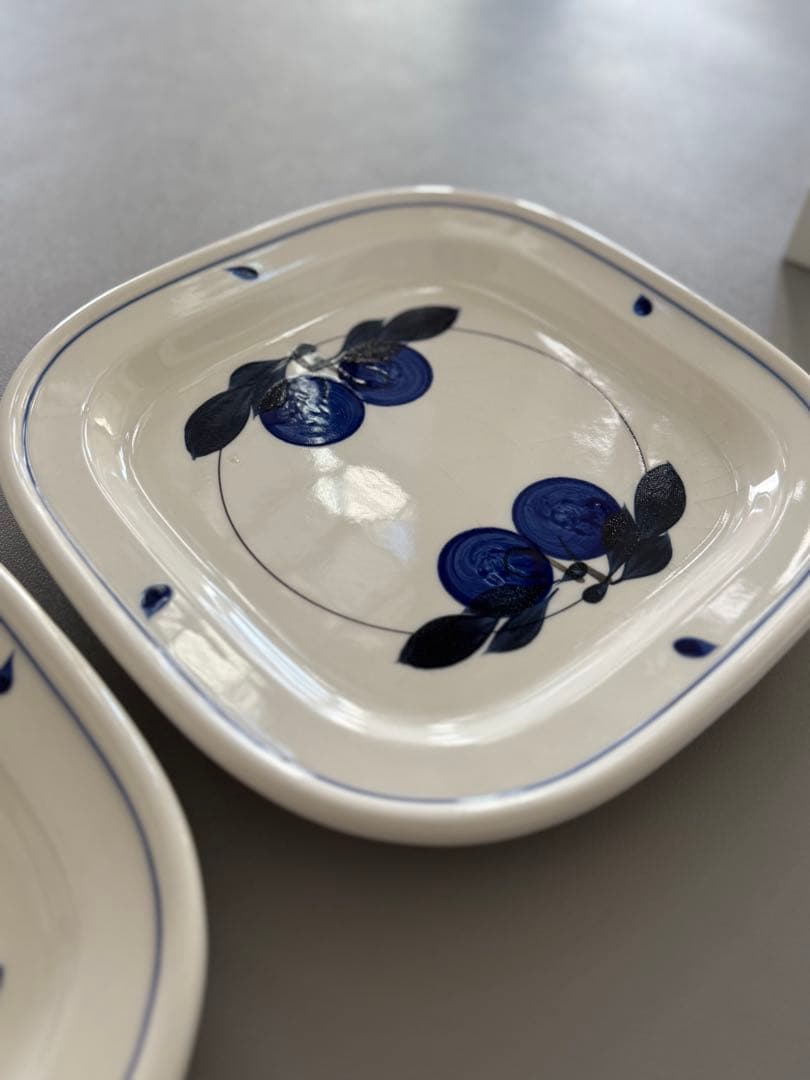 陶芸家 栄木正敏さんデザイン　2枚セット