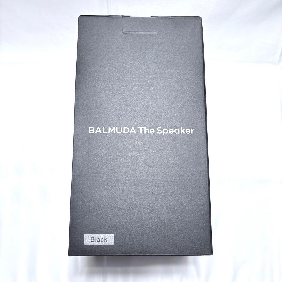 BALMUDA The Speaker ブラック 箱付き 美品