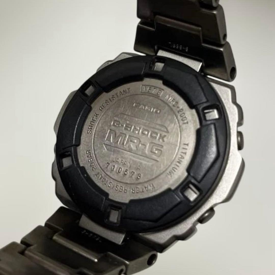 動作品　箱付き　CASIO G-SHOCK MRG-200T MR-G チタン