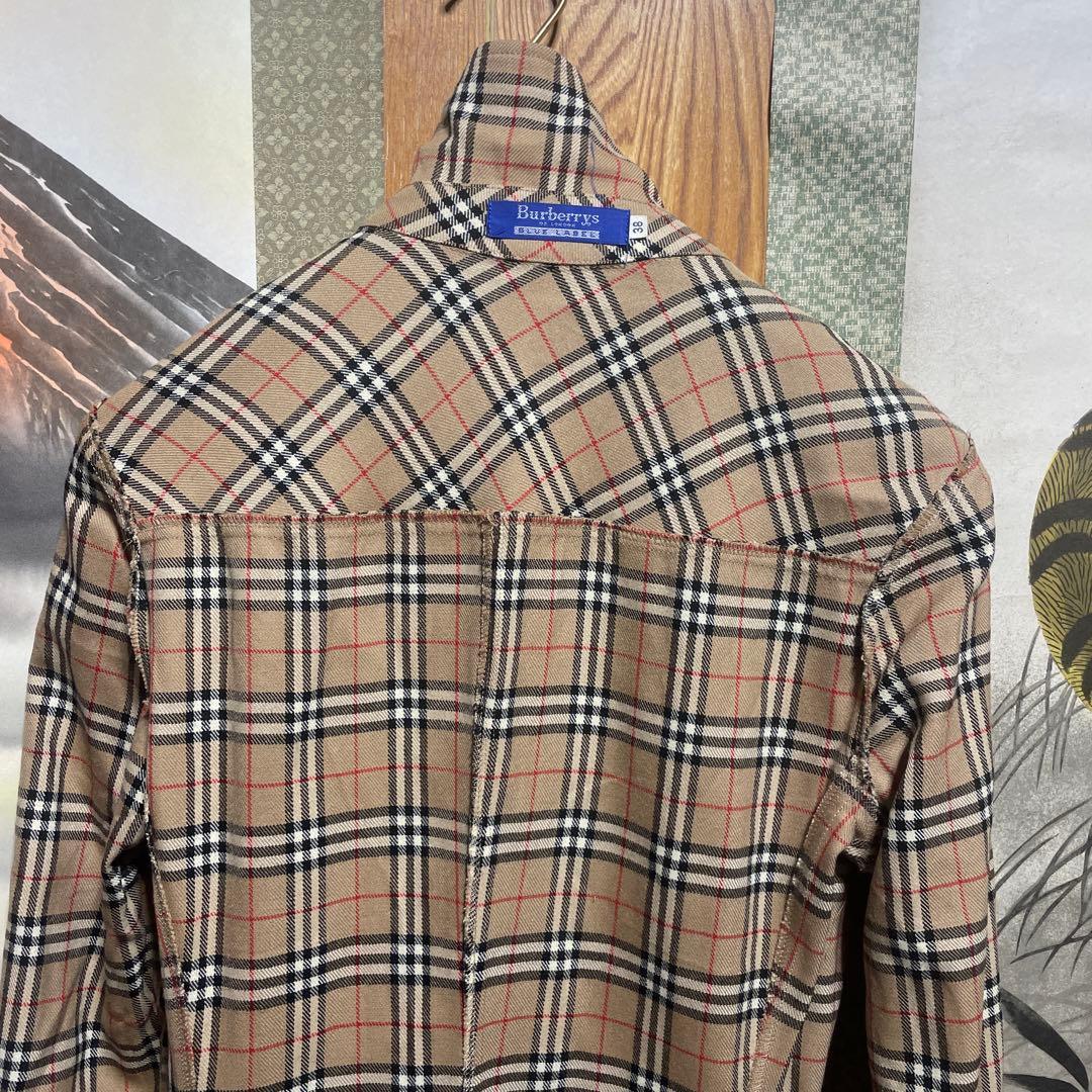 BURBERRY バーバリー　ミニワンピース　ワンピース　長袖シャツ　 M