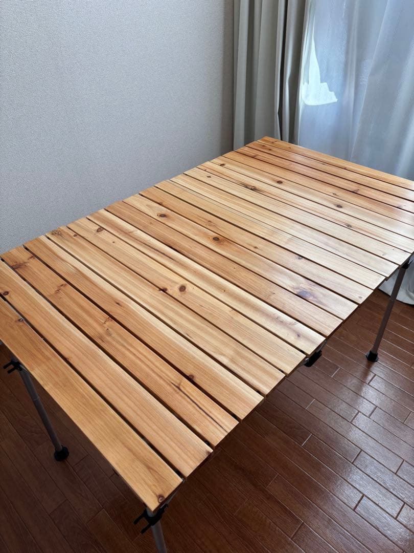 Coleman コールマン ナチュラルウッドロールテーブル（110）