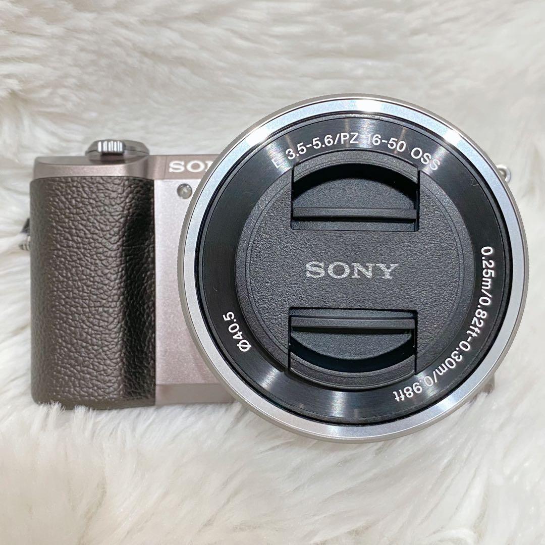 【Wi-Fi・付属品有】SONY α5100 パワーズームレンズキット シルバー