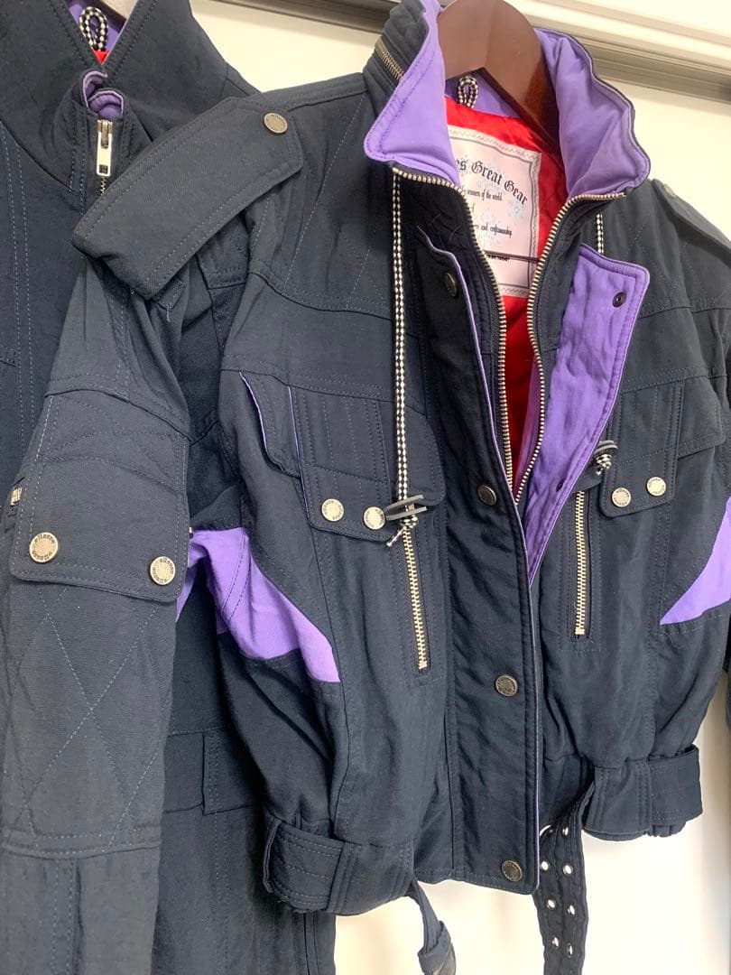 レトロ ウェア エレッセ スキーウェア 上下 セットアップ 古着 ellesse